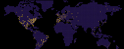 VISITORS FROM 194 COUNTRIES